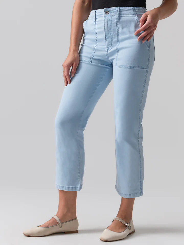 Vacation Crop Pant, Ultra Pale