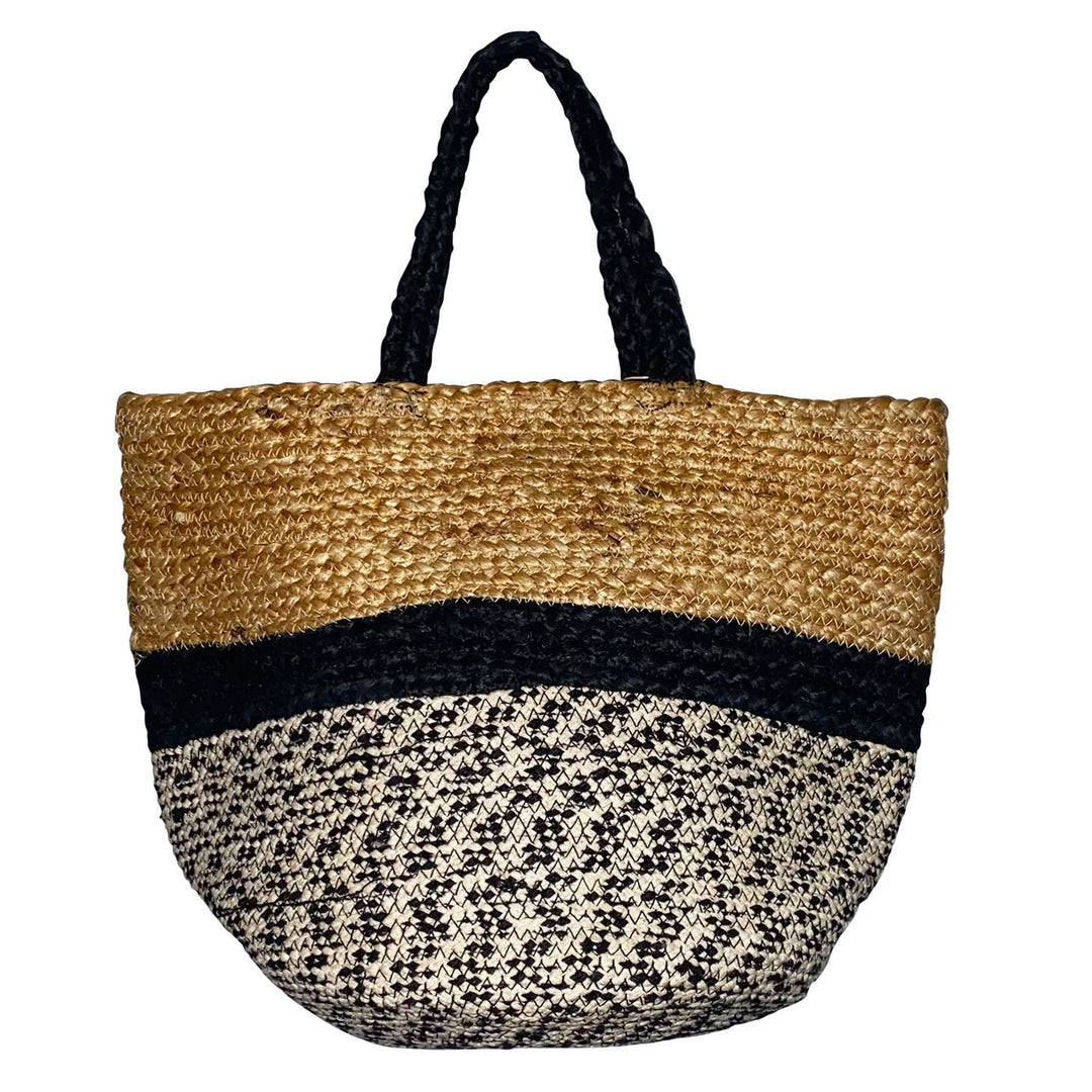 Jute Straw Tote Bag