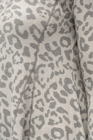 Leopard Babydoll Tunic Top