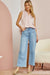 Pleated Satin Sleeveless V Neck Top