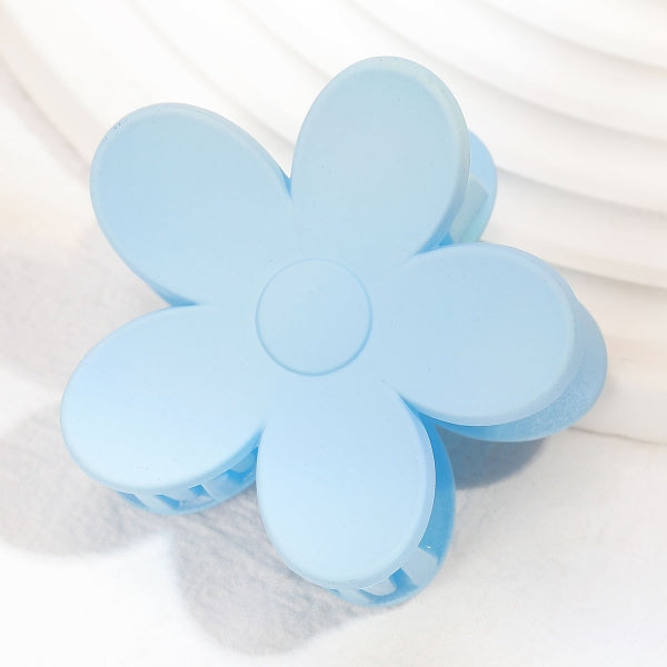 Daisy Hair Claw Clip, Blue