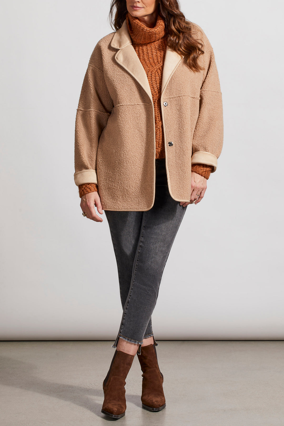 Long Sleeve Reversible Coat