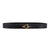 Brass Triangle Leather Waist Belt