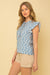 Ditsy Floral Top w/ Flowy Sleeves