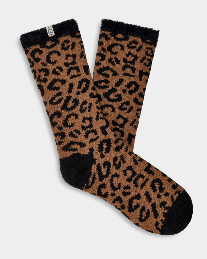 UGG Josephine Fleece Lined Sock, Kiln Leopard