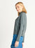 Ribbed Mock Neck Dolman Knit Top