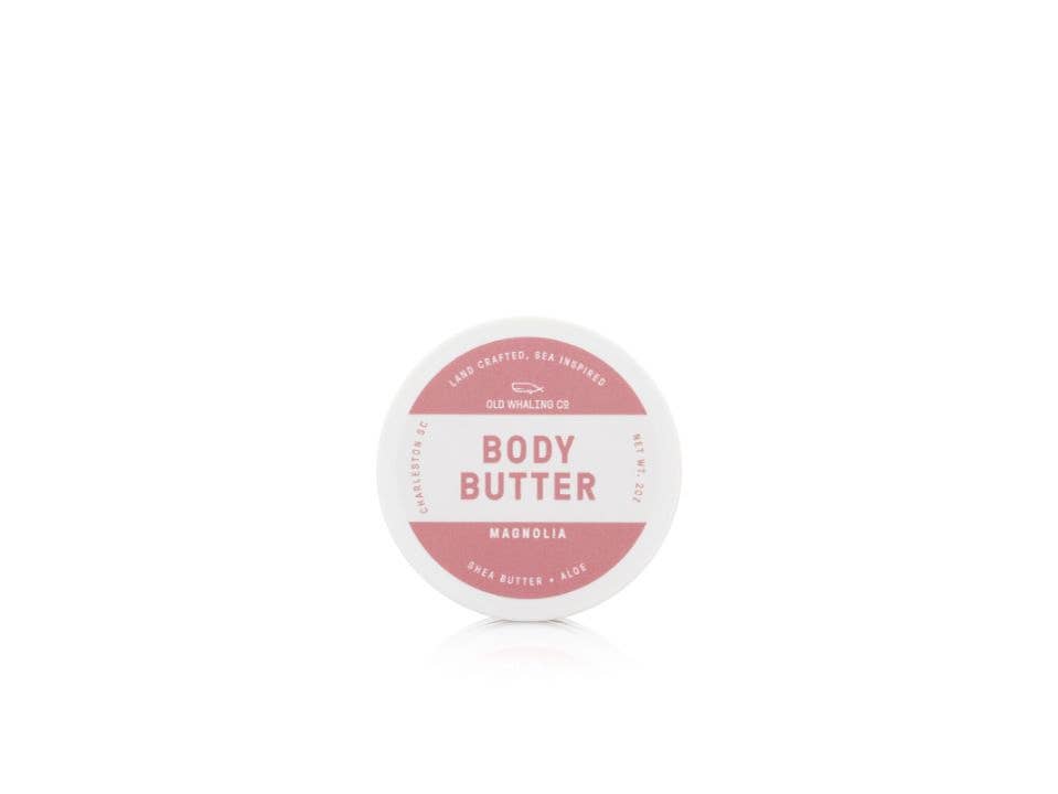 Old Whaling Co. 2oz Travel Size Body Butter, Magnolia