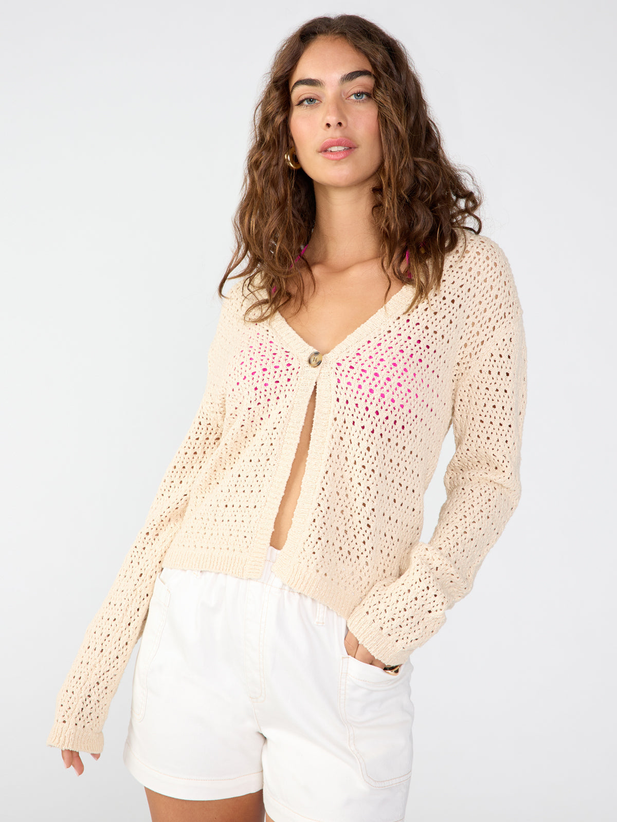 Open Knit Cardi