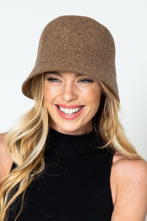 Wool Blend Bucket Hat