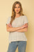 Open Back Criss Cross Tee