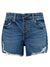 Jane Frayed Button Fly High Rise Short