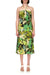 Halter Keyhole Midi Dress