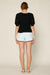 Puff Short Sleeve Sweater Top