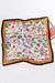 Silky Floral Square Scarf