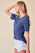 Snap Button Knit Top