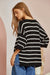 Striped Dolman Sleeve Sweater