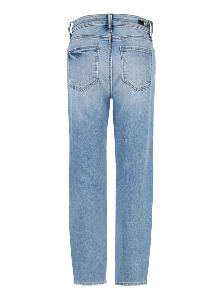 Naomi High Rise Crop Straight Leg Jean