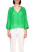 Breezy Smock Neck Blouse