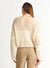 Open Knit Flower Sweater