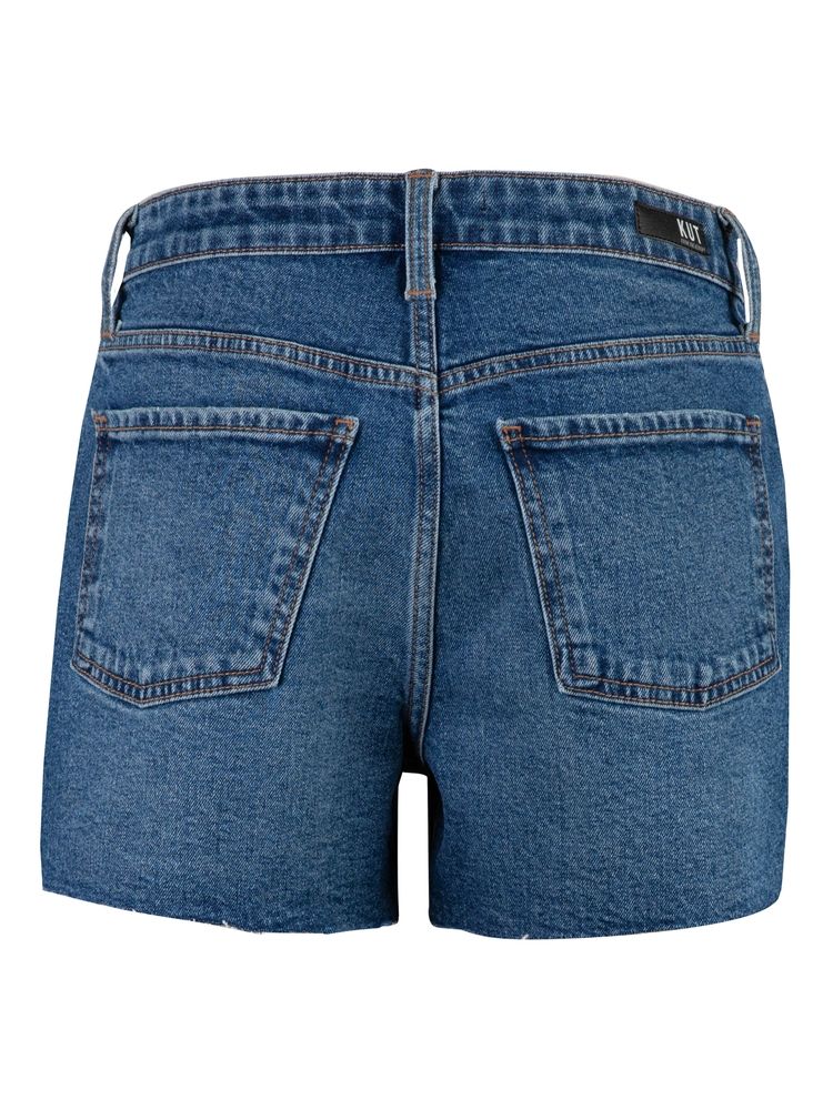 Jane Frayed Button Fly High Rise Short