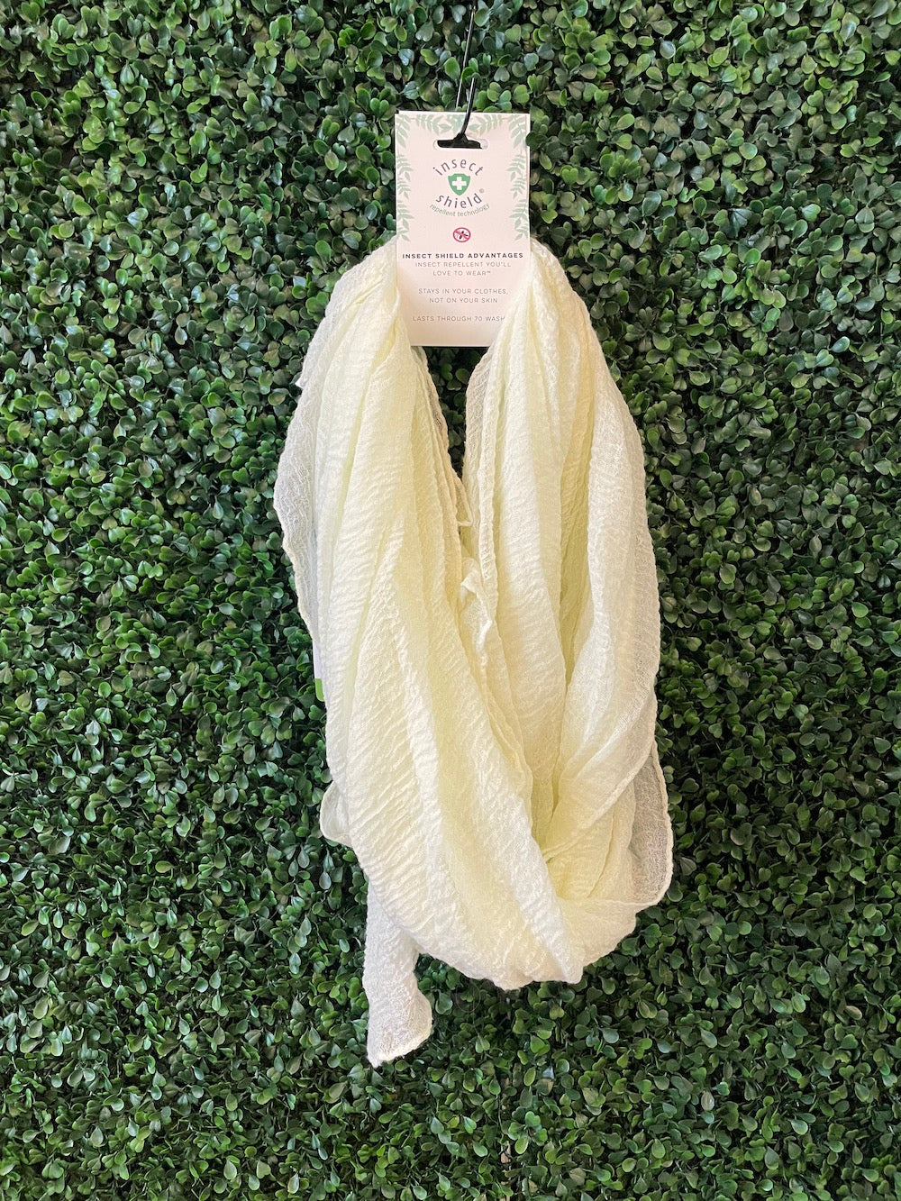 Insect Shield Scarf, Ivory