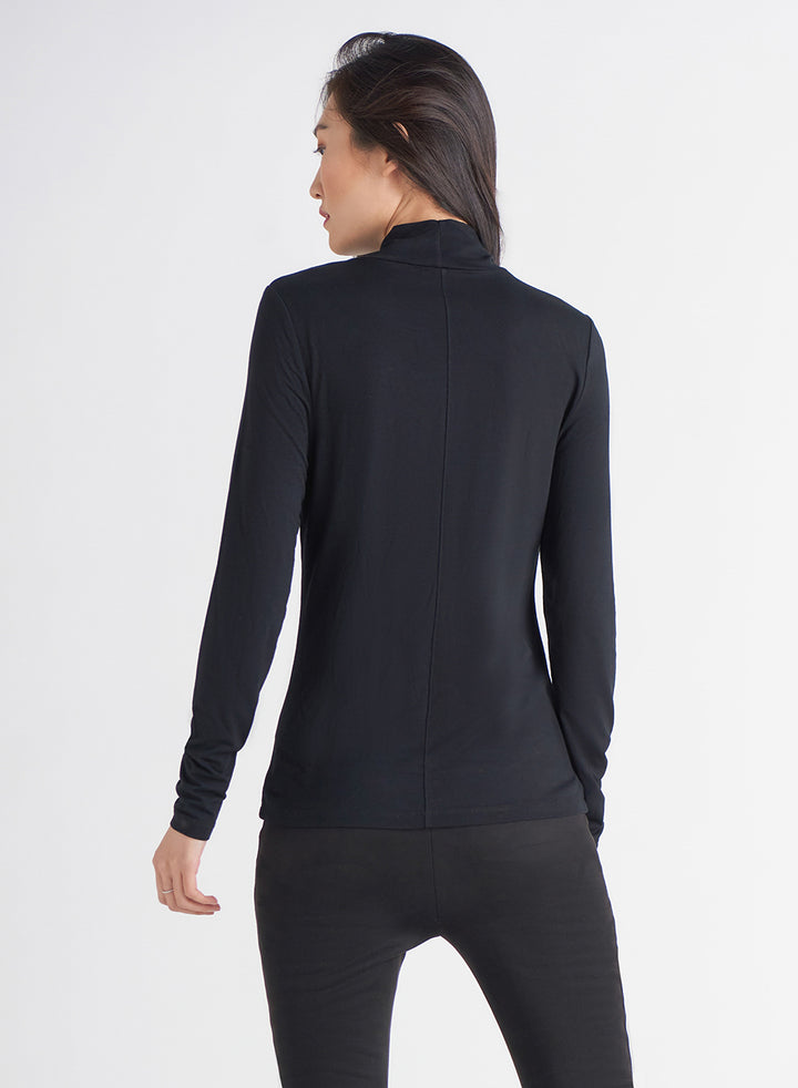 Classic Knit Mock Neck Turtleneck