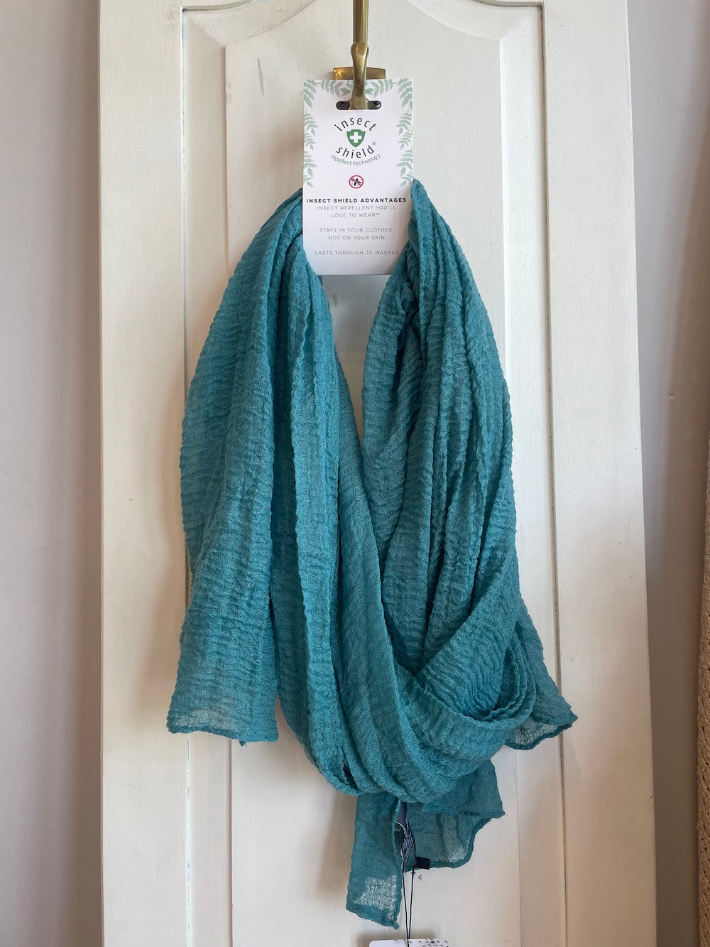 Insect Shield Scarf, Teal