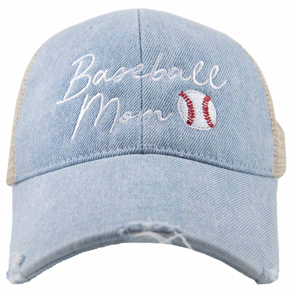 Baseball Mom Trucker Hat