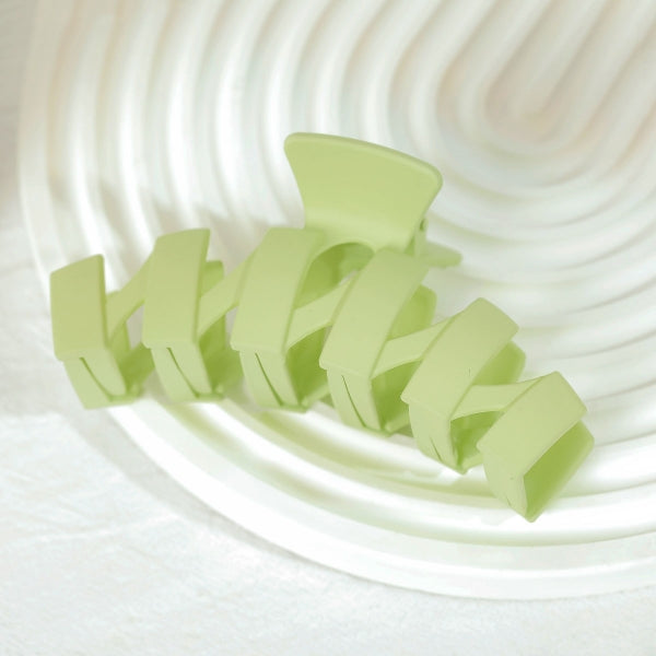 Zig Zag Hair Claw Clip, Mint