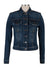 Amelia Dark Stone Wash Denim Jacket