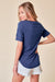 Snap Button Knit Top