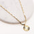 Sun Burst Pendant Necklace