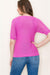 Balloon Short Sleeve Sweater, Pink
