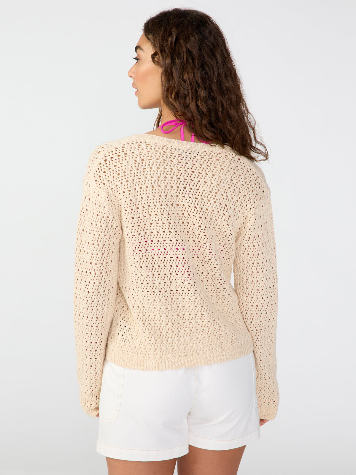 Open Knit Cardi
