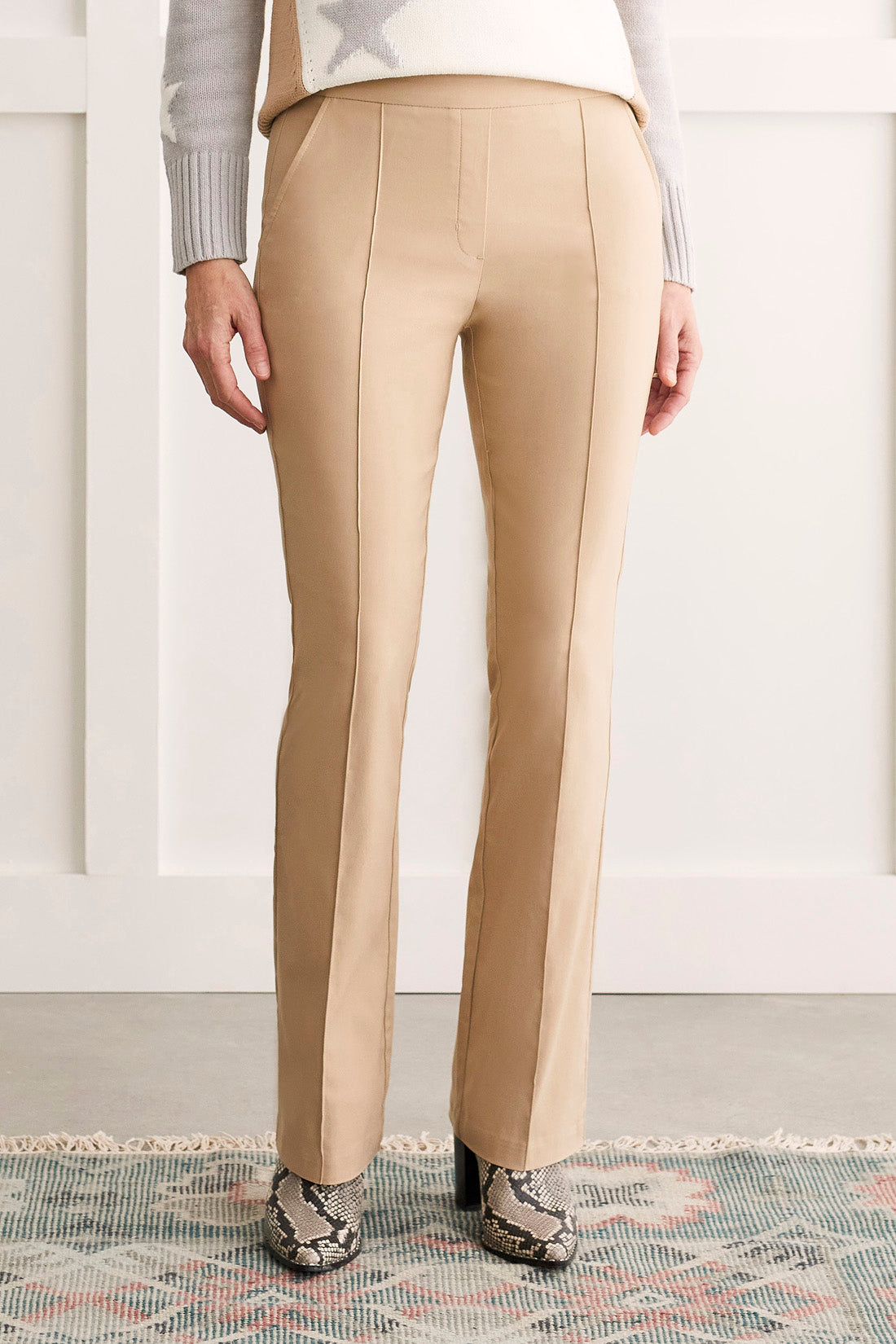 Seamed Flatten It Pull On Pant, Nomad