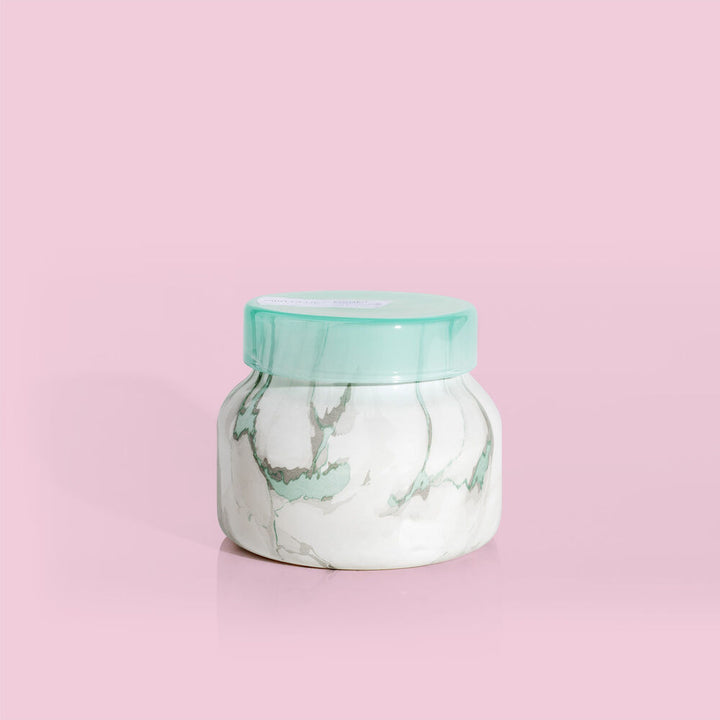 Modern Marble Petite Jar, Coconut Santal