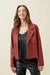 Faux Leather Jacket