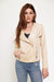 Faux Suede Moto Jacket