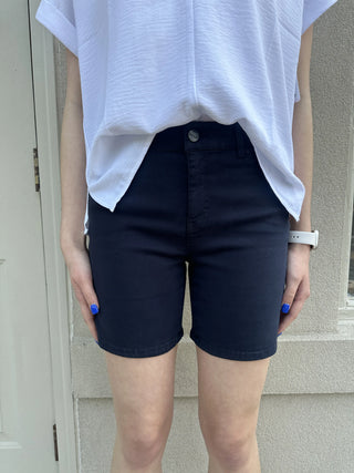 Renuar Denim Shorts 6" Inseam New Midnight