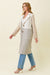 Longline Color Block Coat