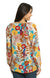 Milana Floral Tie Neck Blouse