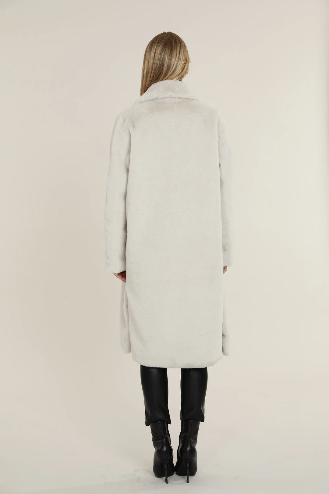 Long Faux Fur Jacket