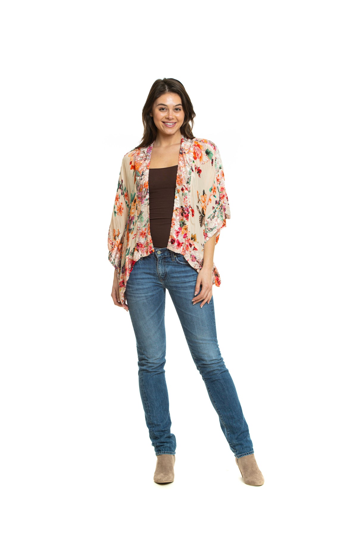 Raelyn Floral Kimono