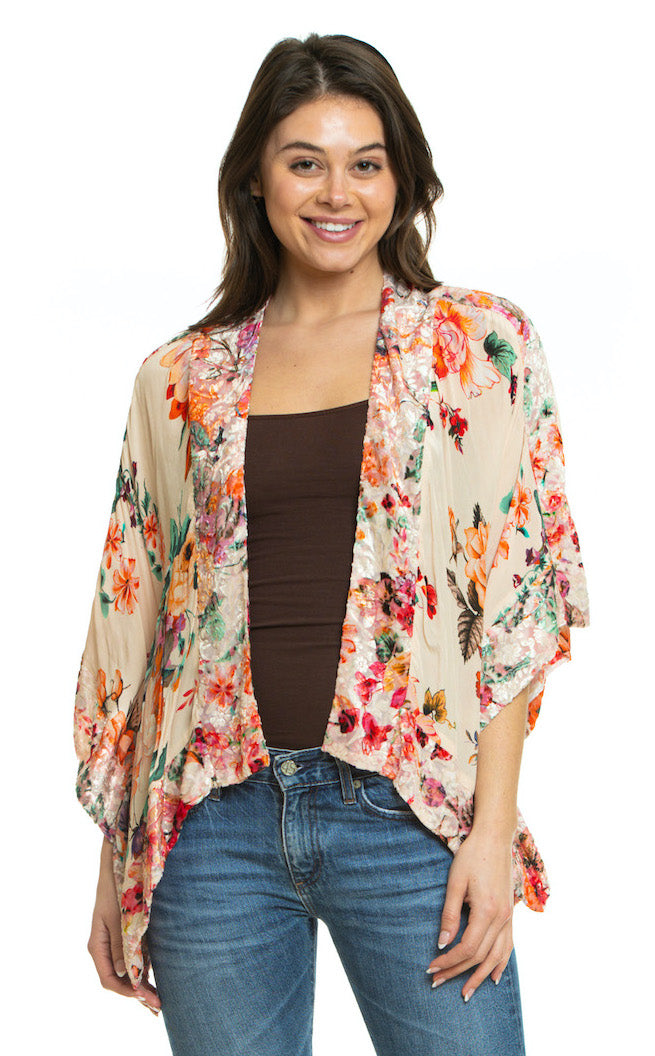 Raelyn Floral Kimono