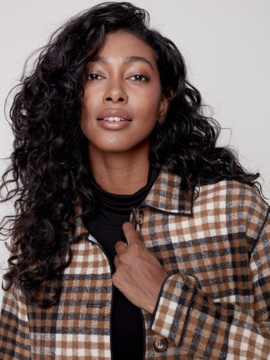 Reversible Plaid Jacket