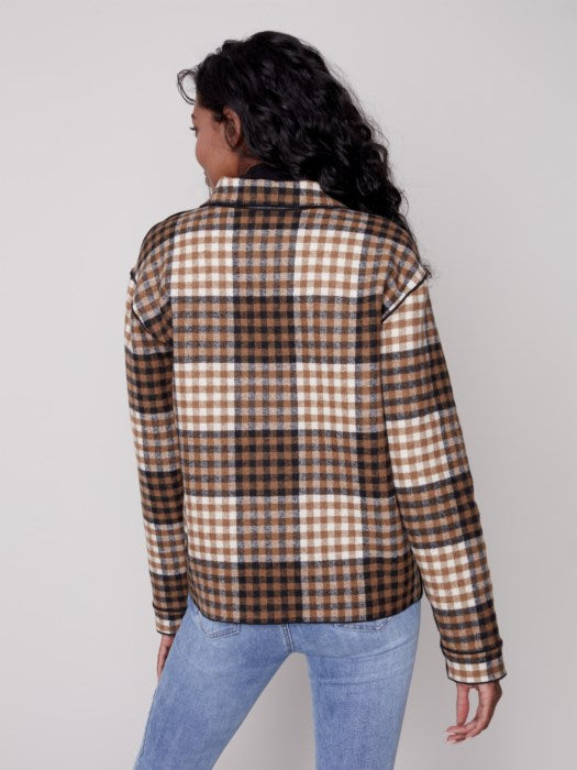 Reversible Plaid Jacket
