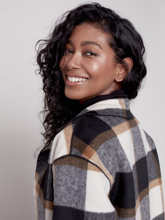 Reversible Plaid Jacket