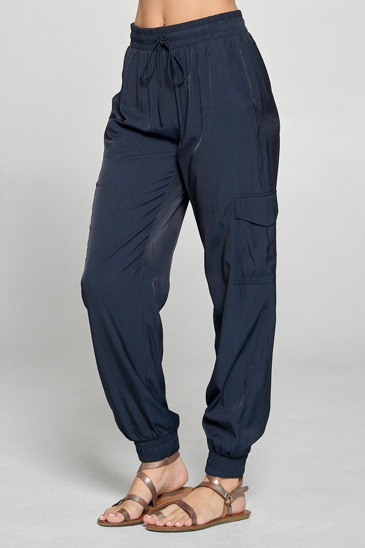 Silky Jogger Pant, Deep Navy