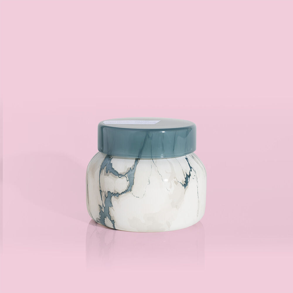 Modern Marble Petite Jar, Volcano