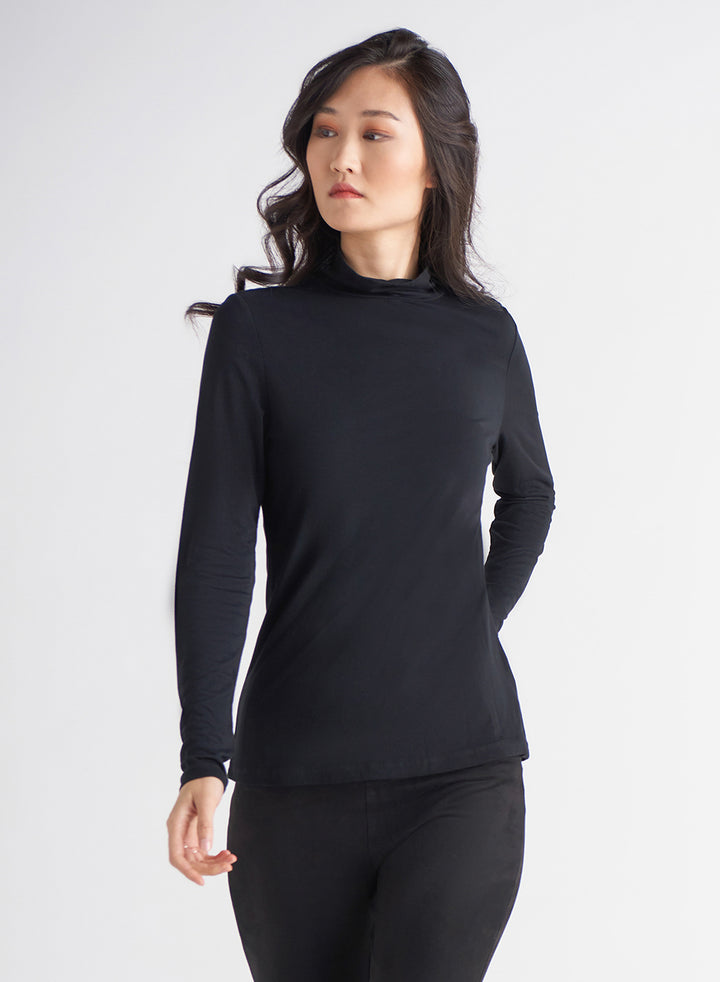 Classic Knit Mock Neck Turtleneck